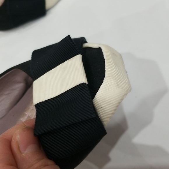 Vero Cuoio Anya Hindmarch Flat Toe Heels - Picture 3 of 9